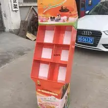Картонная выставочная стойка, супермаркет, розничная полка