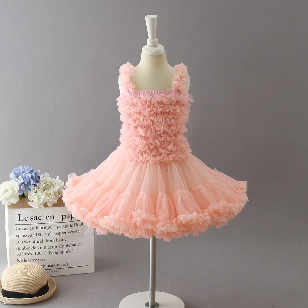 

Pink Tutu Girl Dress Pink Layered Ballet Puffy Angel Birthday Girl Vestidos 2019 Kids Clothes of 2 3 4 6 8 10 12 Year Old 184089