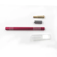 Красный микроблейдинг макияж ручка ручной шейдер брови татуировки ручка ручная Татуировка ручка для перманентного макияжа 2 шт./лот