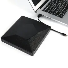 Внешний DVD CD плеер USB 3,0 горелка DVD-CD внешний алюминиевый сплав ультра-портативный CD DVD+ RW плеер