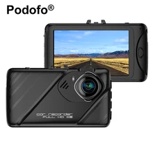 Podofo 3.0 Inch Car DVR Camera Dashcam NTK96658 Full HD 1080P Auto Video Recorder HDR G-sensor Night Vision Registrator Blackbox