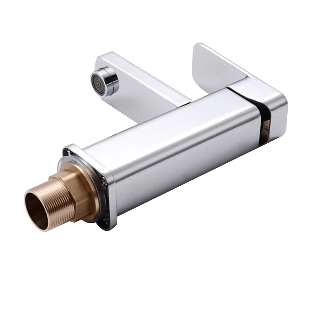 حوض للحمام صنبور النحاس الغرور أحواض من الزجاج مغسلة البارد و الماء الساخن صنبور حوض خلاط شلال سطح جبل الكروم واحدة مقبض