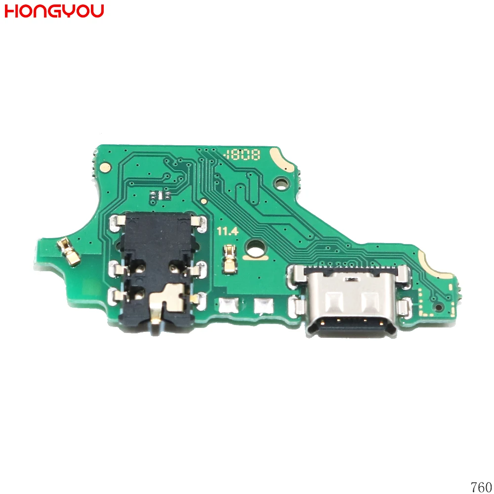 

USB Charging Port Dock Plug Connector Charge Board Headphone Audio Jack Flex Cable With Microphone For Huawei Nova 3E