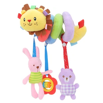 

New Soft Plush Infant Crib Bed Stroller Toy Classic Baby Gift Toys For Newborn Car Seat Hanging Educational Rattles Mobiles