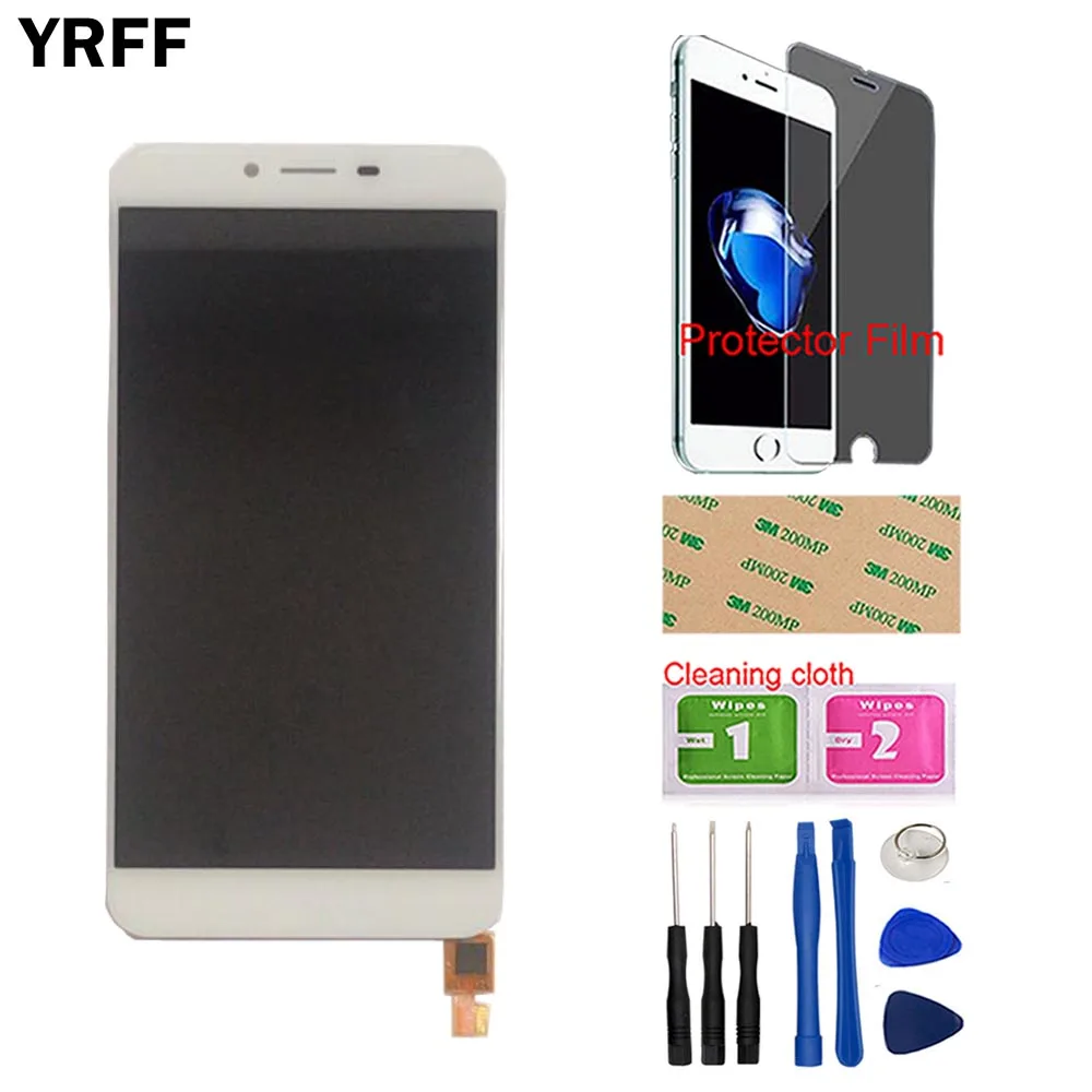 

5.5'' Mobile LCD Display For Oukitel U15S LCD Display + Touch Screen Digitizer Panel Sensor Tools Protector Film