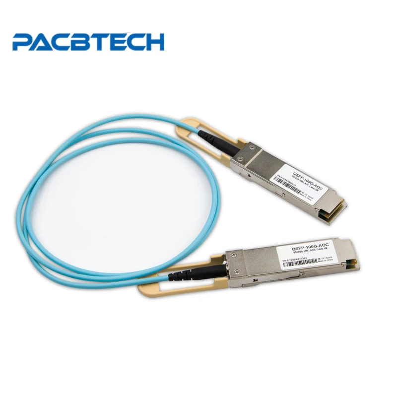 

100G QSFP28 AOC OM3 AOC Active Optic Cable, Compatible 100G