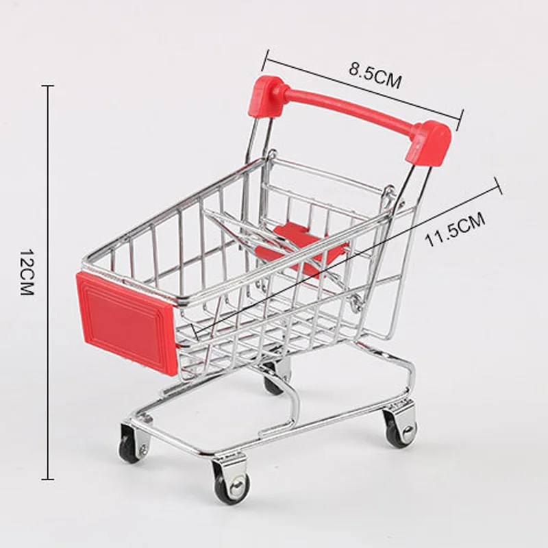 Креативный мини-детский ручной тележки, маленький магазинная Тележка для покупок тележка для ролевых игр, игрушки, коляски