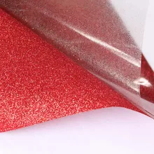 Блеск гладить на красный теплообмена винил-образец листа для всех резки 50 см x 100 см