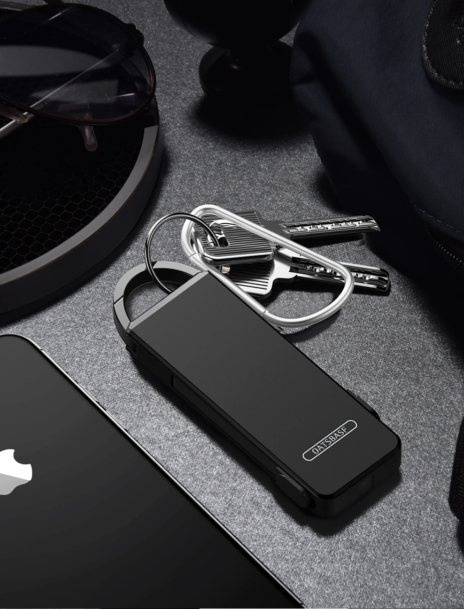 Уникальный брелок 3 в 1 с адаптером type C кабель для зарядки для iPhone XS X 8 7 Plus зарядный кабель для huawei P20 pro mate 20 20X