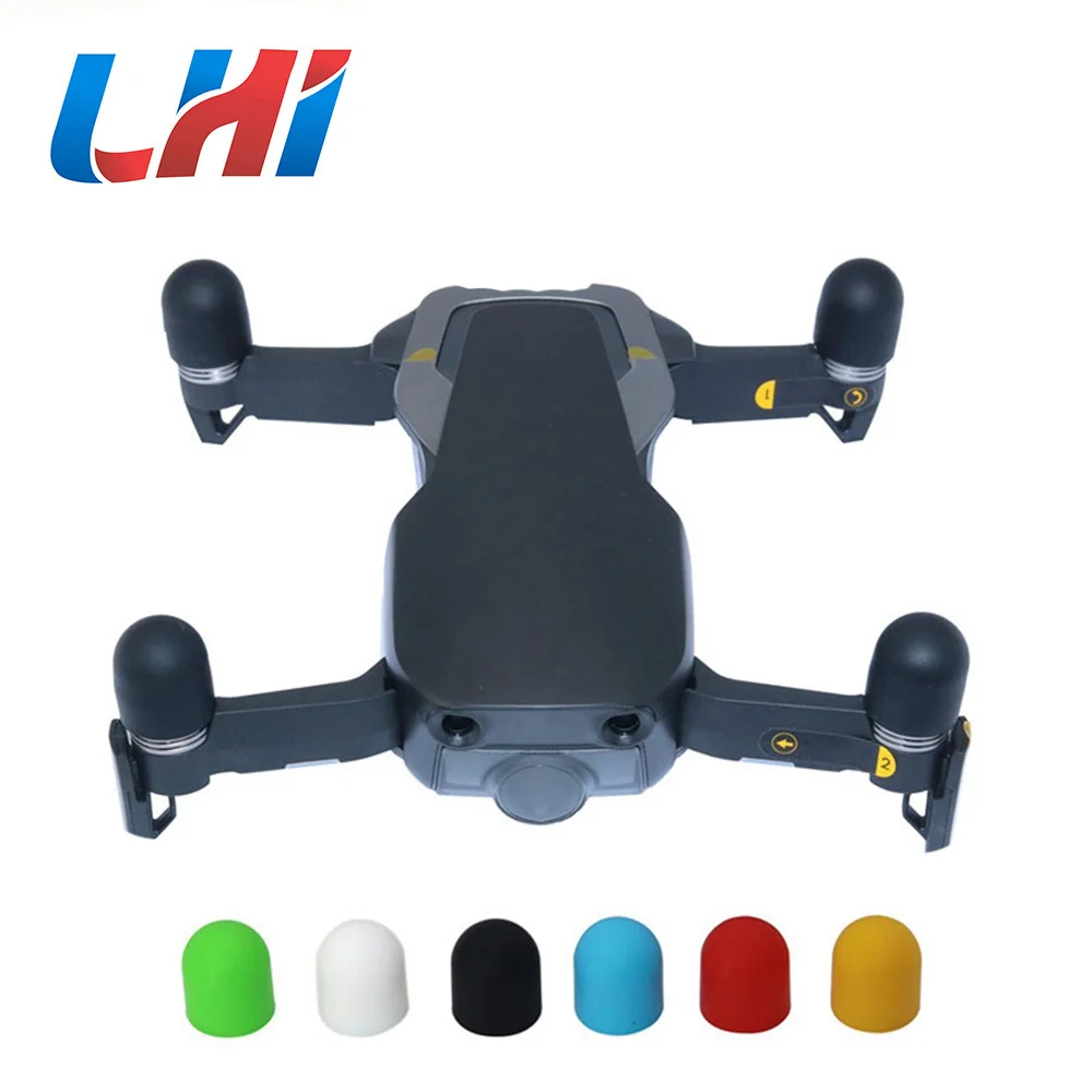 

4 Pieces/Lot Guard Anti-drop Dustproof Motor Cap Cover Protective Silicone for DJI Mavic Air Six Color