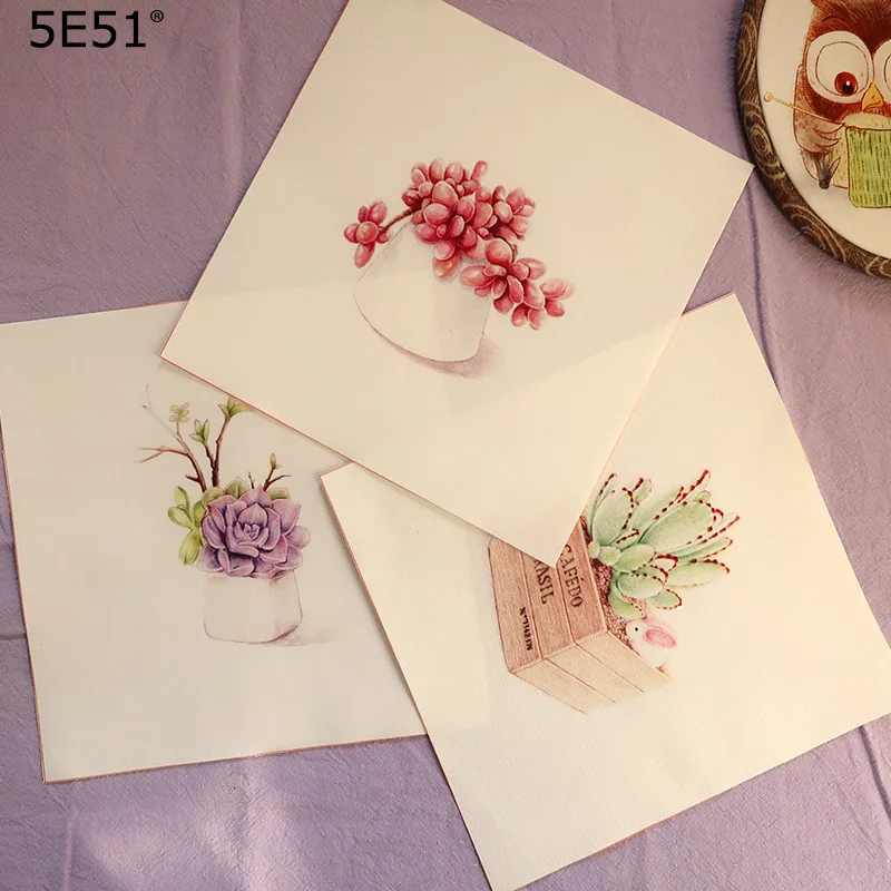 

Digital printing / hand dyed fabric DIY cotton does not fade plants 20 * 20cm