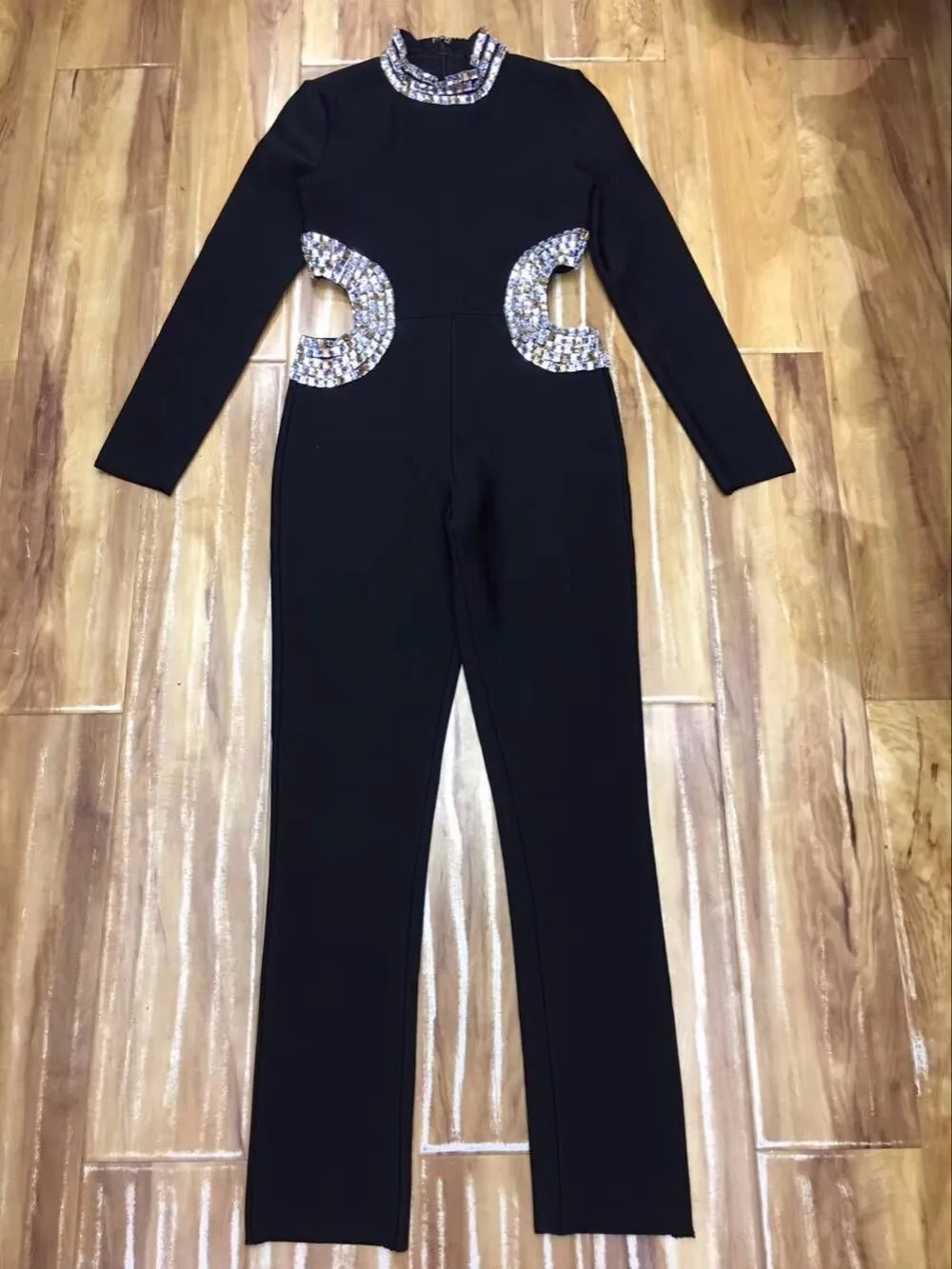 Luxury-Women-Winter-Sexy-Long-Sleeve-Beading-Black-Bandage-Jumpsuit-2017-Elastic-Designer-Bandage-Jumpsuit (2)
