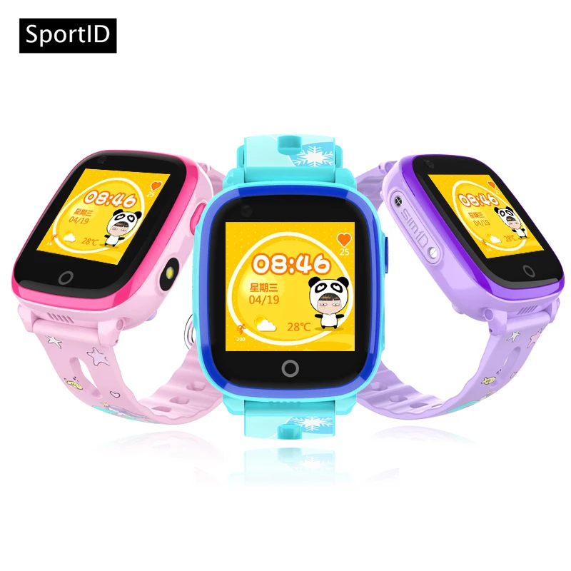 

Smart Watch Children 4G WIFI Call Kids Wristwatch Waterproof GPS Tracker Safe Monitor SOS Video Smartwatch Students DF33 Band