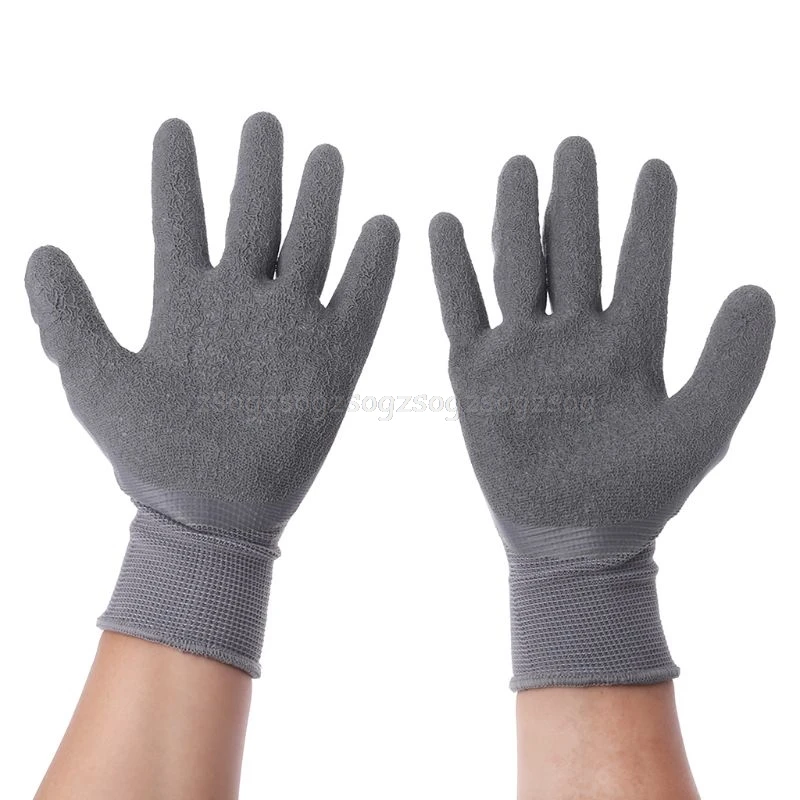 

Nylon Labor Gloves Anti Cutting Antiskid Acid Resistant Workplace Safety Hand Protection F21 19 Dropship