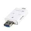 Многов-1 TF USB адаптер памяти для картридера Micro SD, адаптер для флеш-накопителя, многоotg ридер для iPhone 5, 5S, 5C, 6, 7, 8 ► Фото 3/6