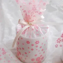 200 розовая Вишенка Сэндвич Оберточная Бумага, воск жироустойчивое покрытие, для еда, гамбургер обертывание пинг, конфеты подарок упаковка мыла