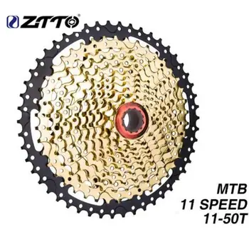 

ZTTO 11s 50T SL Black Gold MTB Cassette Mountain Bike Bicycle Parts Sprockets 11 11v 22s 11 Speed Freewheel K7 for XT X1 X01 X1