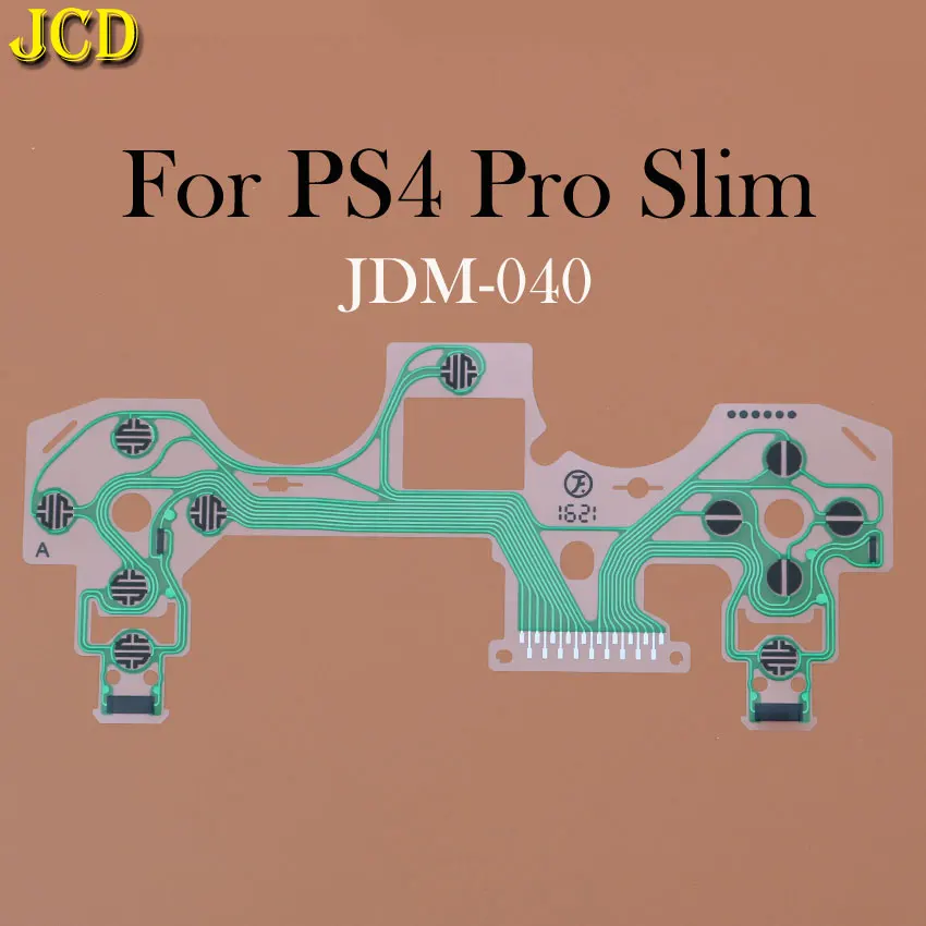 JCD 1 шт. кнопки ленточная печатная плата для Dualshock 4 PS4 Pro Slim JDM-001 JDS 055 проводящая пленка для контроллера пленочная клавиатура гибкий кабель - Цвет: JDM-040