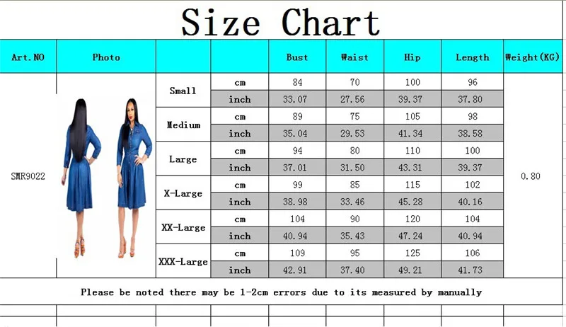 2018 Women Denim Dresses Ladies Thin Turn Down Collar Party Dresses Elegant Loose Jeans Dress Plus Size XXXL