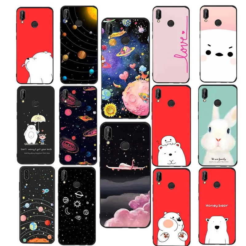 

For Huawei p10 lite Case For Huawei p20 lite p9 lite mini P smart mate 10 p8 lite 2017 Silicone Soft TPU Cover Phone Case Capa