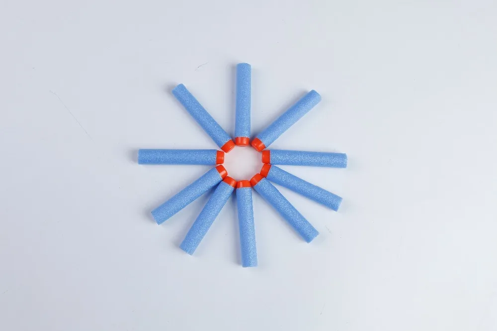 50 шт. для Nerf пулями мягкими дырочку головы 7 2 см заправка игрушка дартс оружейные