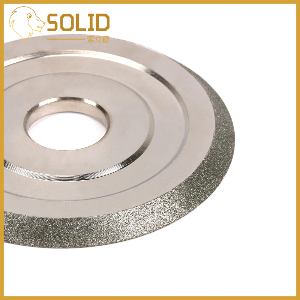 Diamond Grinding Wheel 85x20x5mm Grit150 Cutter Grinder Grinding Disc for Grinding Abrasive Cutting Tool 45 Degree Angle