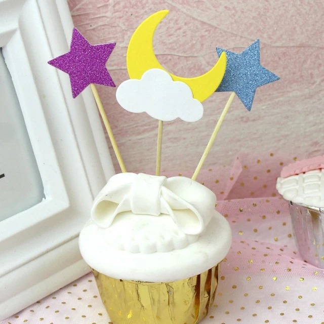 Us 1 16 1 Set Cute Star Moon Cake Decoration Cupcake Toppers Children S Day Fruit Toothpick Baby Shower Cake Decorations In Cake Decorating Supplies Us 1 16 1 Set Cute Star Moon Cake Decoration Cupcake Toppers Children S Day Fruit Toothpick Baby Shower Cake Decorations In Cake Decorating Supplies
