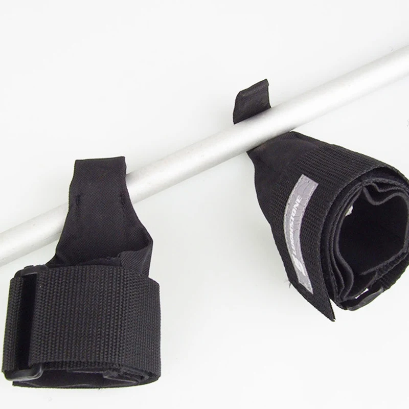 1 قطعة اللياقة البدنية قفازات رفع الأثقال هوك تدريب رياضة القبضات الأشرطة المعصم دعم الطاقة الاثقال الدمبل هوك