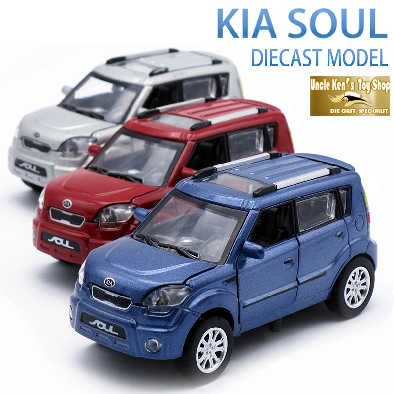 15cm Length Cast Kia Soul Model Car Kids Childrens Boys Metal 15cm Length Cast Kia Soul Model Car Kids Childrens Boys Metal Toys Gift With Openable Door Pull Back Function Music Light The Bargain Paradise