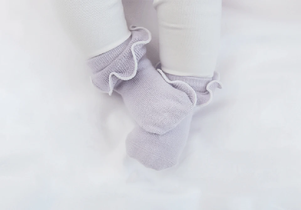 Новые хлопковые для новорожденных детей кружевной носки Демисезонный модная одежда в стиле принцессы для маленьких девочек; подарки на день рождения милый носки, носки для девочек, носки для детей ясельного возраста на возраст от 0 до 24 месяцев