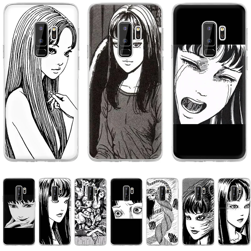 Черный и белый чехол для девочек Samsung Galaxy S10e S8 S9 M10 M20 M30 M40 S10 Plus S3 S5 S4 S6 S7 Edge Note 8