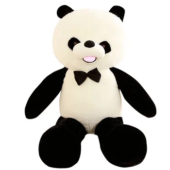 

1pc 60/80cm Cute Baby Big Giant Panda Bear Plush Stuffed Animal Doll Animals Toy Pillow Cartoon Kawaii Dolls Girls Gifts