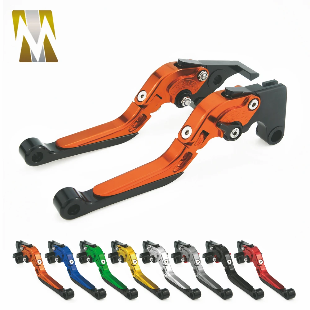 For Yamaha MT07 MT09 FZ1 FZ6 FAZER FZ6R XJ6 DIVERSION Folding Extendable Adjustable Brakes Clutch Levers CNC Aluminum (1)