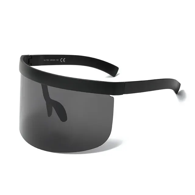 Oversized Visor Sunglasses Large Glasses 2018 Square Shield Sun glasses