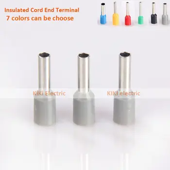 

Gray Blue Tube Pre-insulating Terminal Ends #14A.W.G. 2.5mm2 Wire copper crimp terminals GT-JT type 18mm pin connector E2518