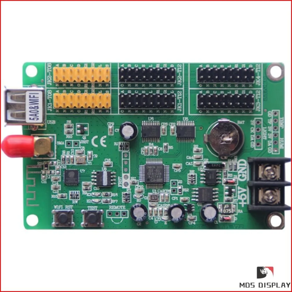 Асинхронный RGB полный цвет Onbon BX5A 0 и wi fi + карта контроля USB Поддержка 256*64