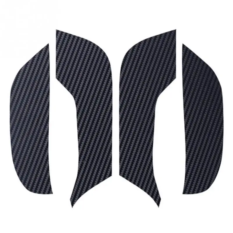 

Tesla Model 3 Door Anti-Kick Mat Leather Carbon Fiber Protector(4 PCS/Set) V2.0 Car Carbon Fiber Pad Automobiles Door