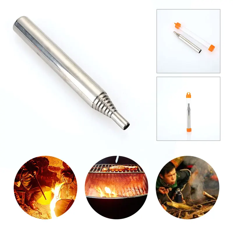 

Fold Pocket Bellow Fire Tube Telescopic Economic Convenient Stainless Steel Lifesaving Kitchen