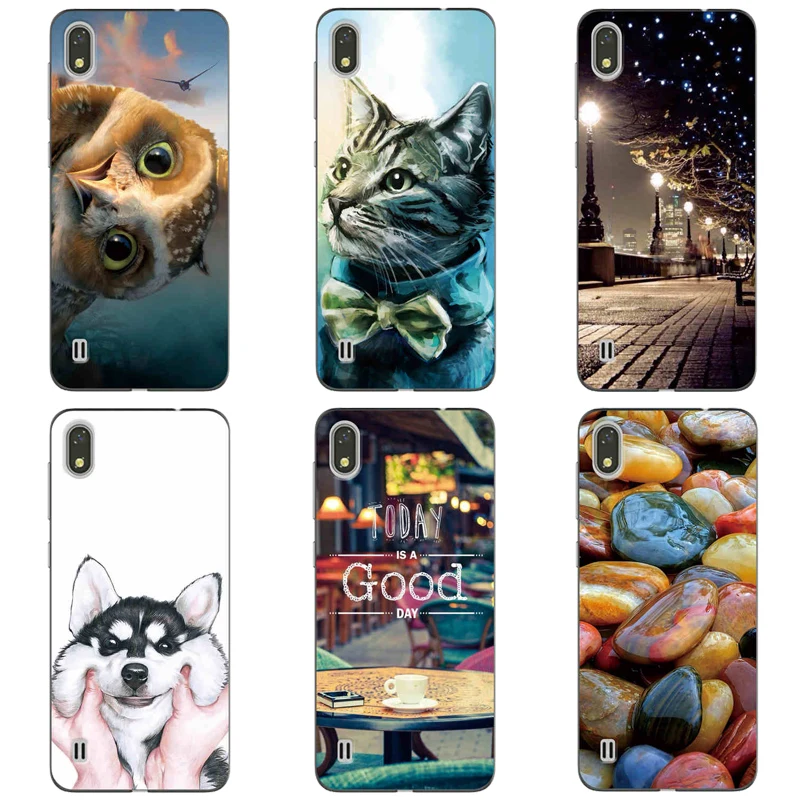 Cat Dog Animal Patterned Case For ZTE Blade A530 5.45&quot Silicone TPU Soft A606 Back Cover Fundas |