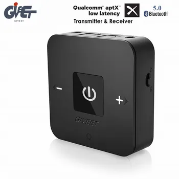 

2-in-1 Bluetooth V5.0 Transmitter Receiver 3.5mm Wireless Audio Adapter for TV Headphones Speaker Home Car Stereo System