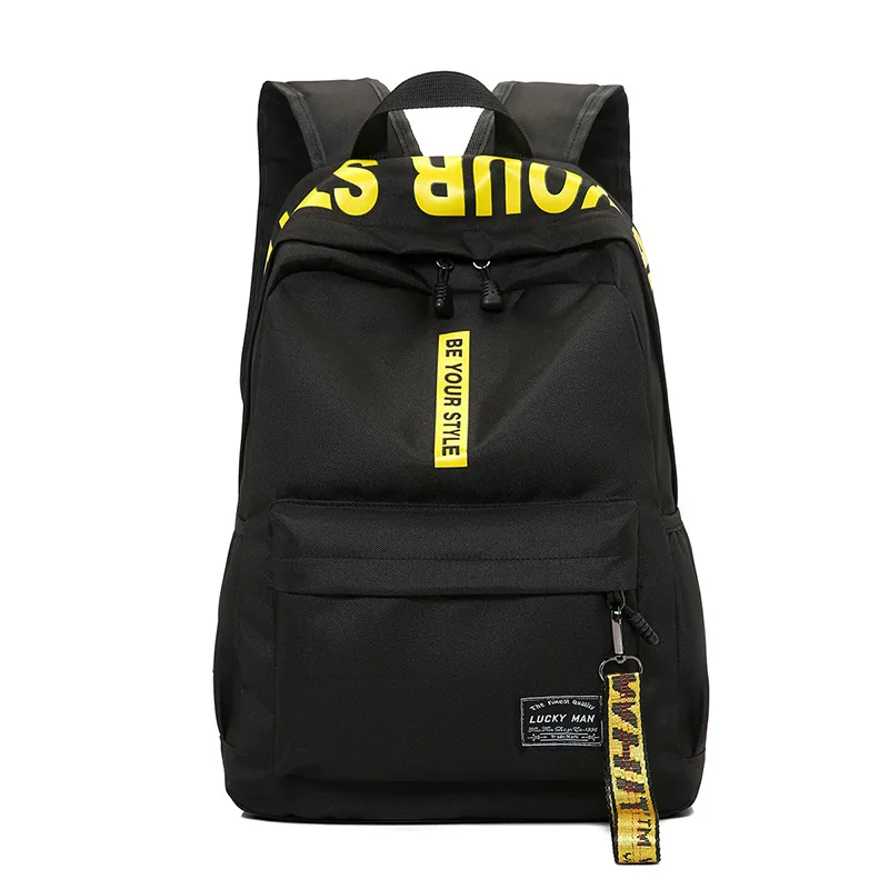

2019 Women Girls Canvas Backpack Teen Vintage Casual korean style Rucksack Shoulder School Backpack Mochila Feminina