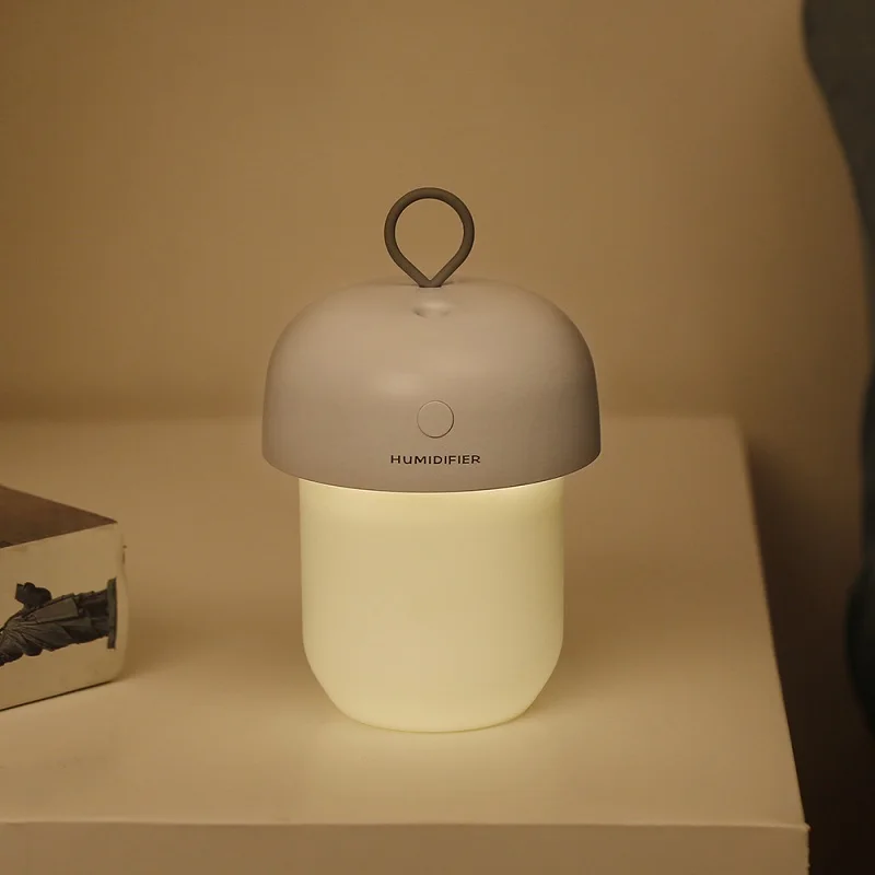 

Portable Cute Cartoon Air Purifier 300ml USB Air Humidifier Ultrasonic Desktop Humidifiers LED Night Mist Maker Mini Home Office