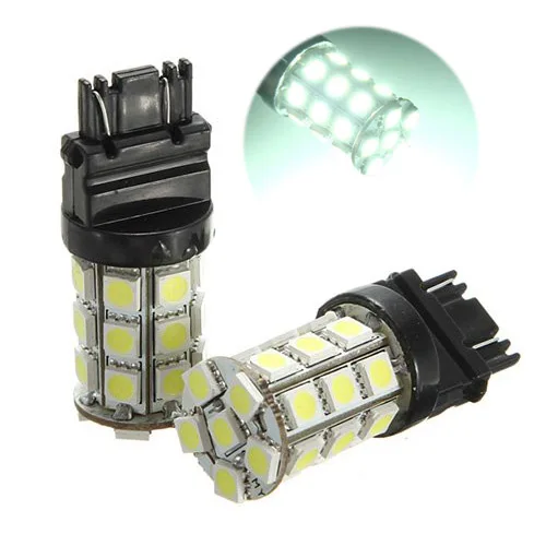 TOYL 2 * T25 W21/5 W 3157 7443 Blanc XENON 5050 SMD 27 светодиодная ампульная лампа 12V VOITURE lumiere |