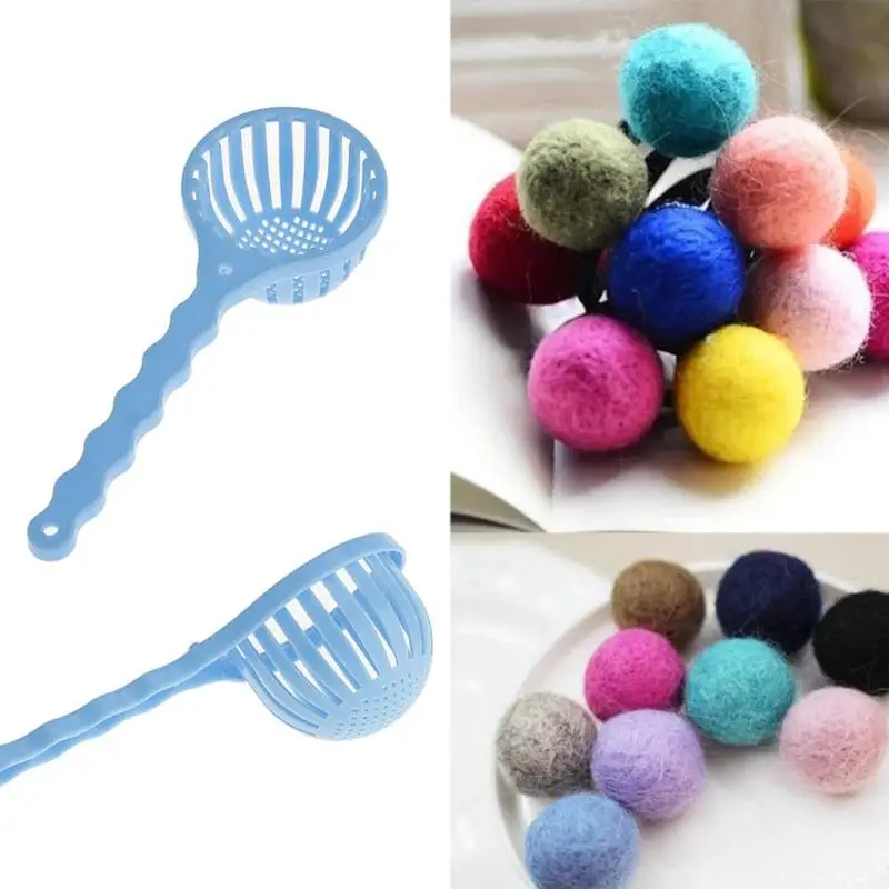

Craft Bead Shaker Felt Ball Handmade Spinning DIY Felting Ball Making Tool Maker for Wet Hand Spinning DIY Tools for Child Gift