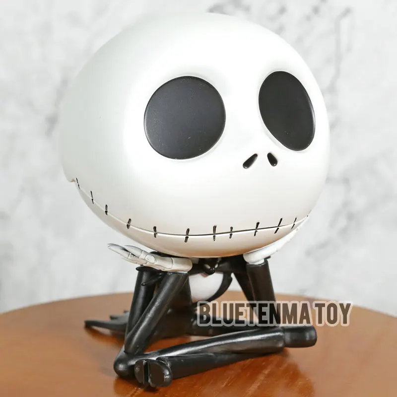 

The Nightmare Before Christmas Jack Cute Jack Skellington Key Box PVC Action Figure Collectible Model Toy