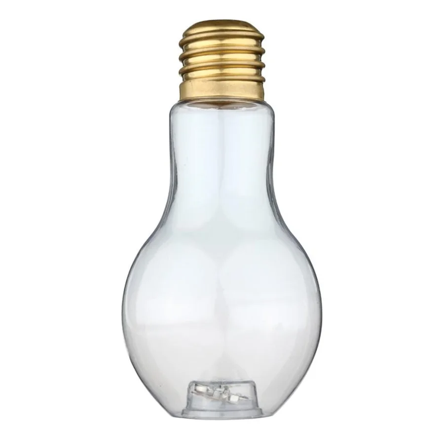 Горячая распродажа Прозрачный светильник форма лампы подставка Цветочная ваза для растений гидропонный контейнер бутылка