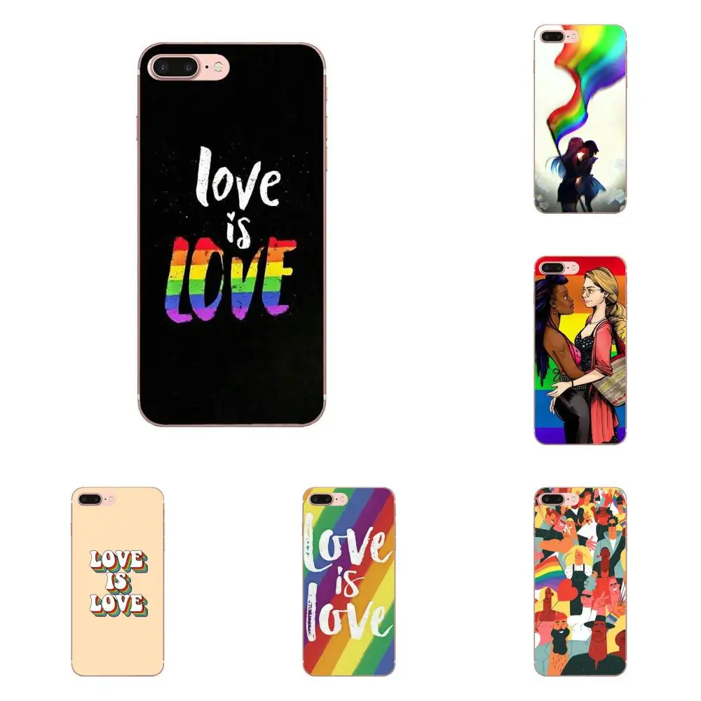 Чехол из ТПУ для геев и лесбиянок Lgbt Rainbow Love Is Xiaomi Redmi Note 2 3 3S 4 4A 4X 5 5A 6 6A Pro Plus |