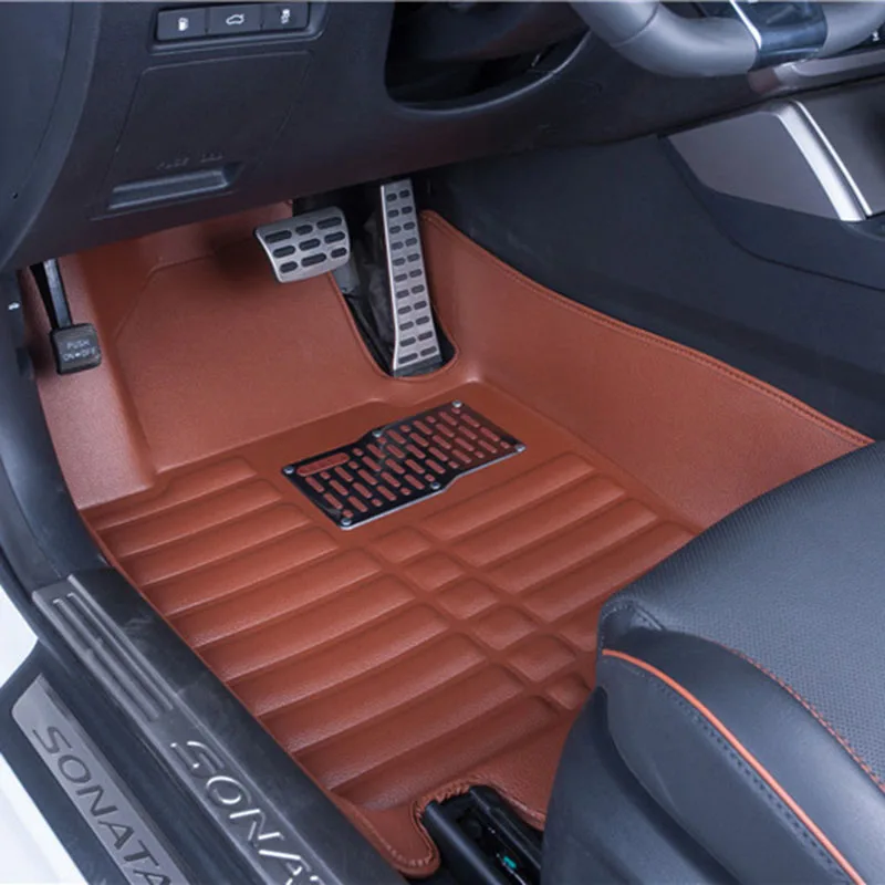 

Car Floor Mats Covers top grade anti-scratch fire resistant durable waterproof 5D leather mat for Toyota RAV4 Car-Styling