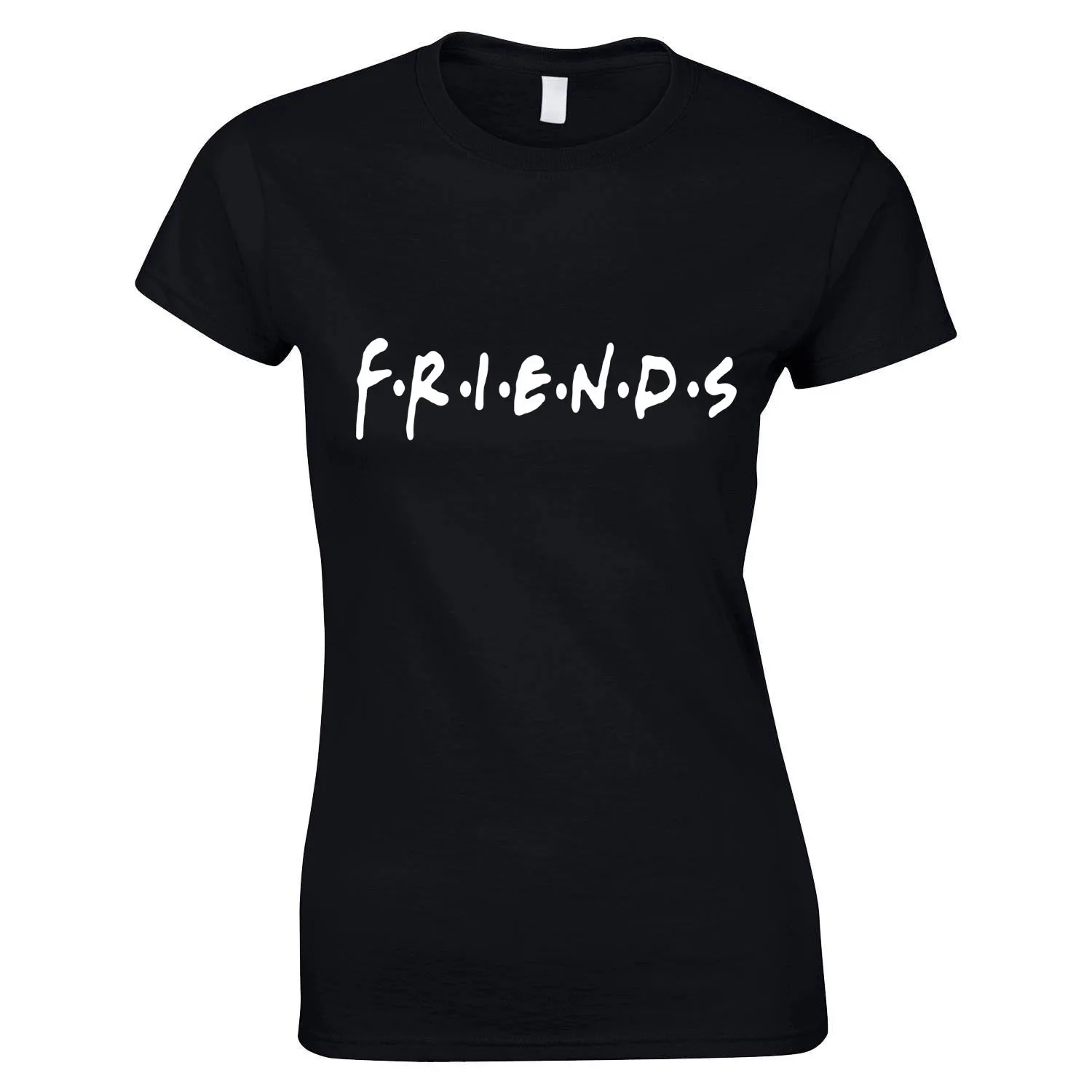 Best Friends T shirt Women's Summer Fashion Cotton Tops Tee Tumblr