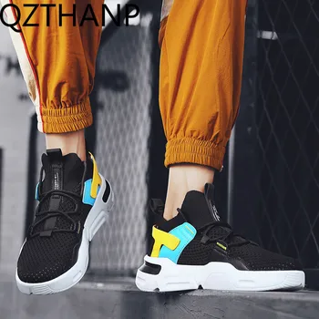 

Mens Shoes Mesh Lace-Up Casual Sneakers Krasovki Tenis Adulto Male High Quality Breathable Shoes Schoenen Mannen Zapatos Hombre